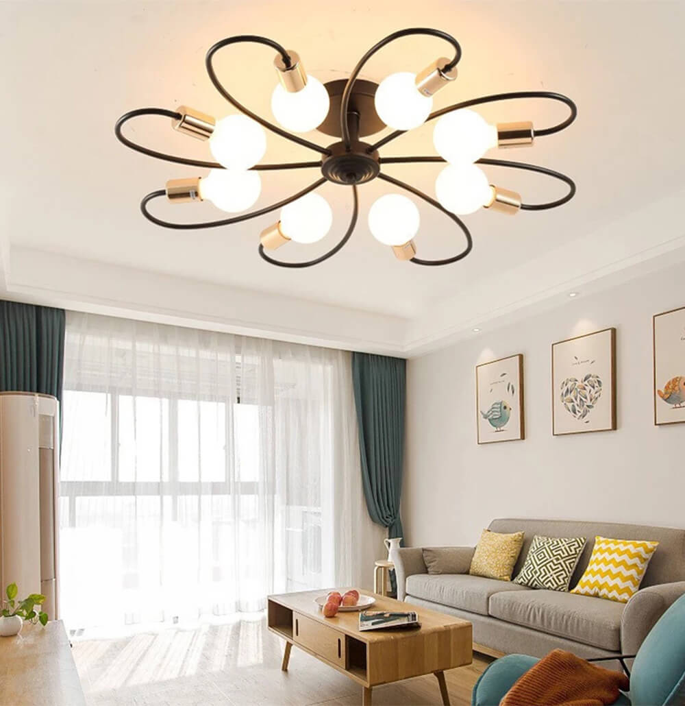 lampara-techo-flower-8-luces-1