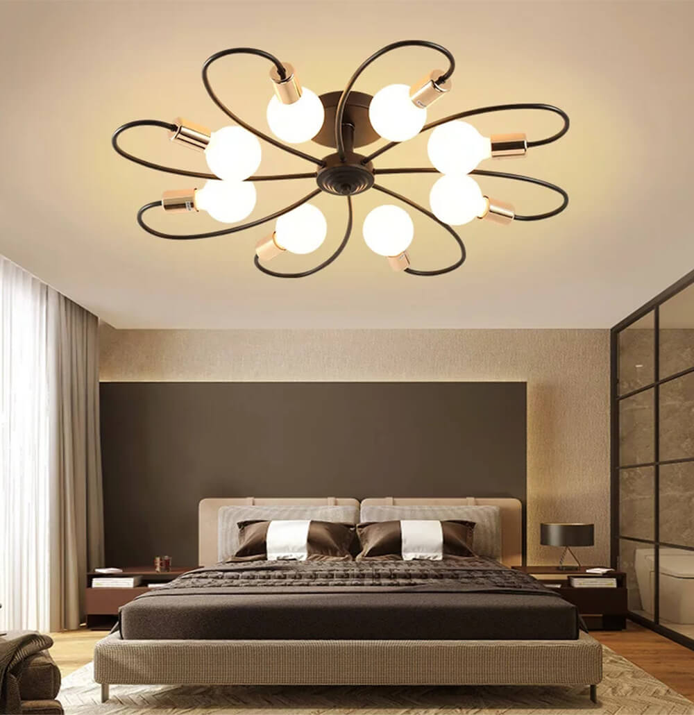 lampara-techo-flower-8-luces-2