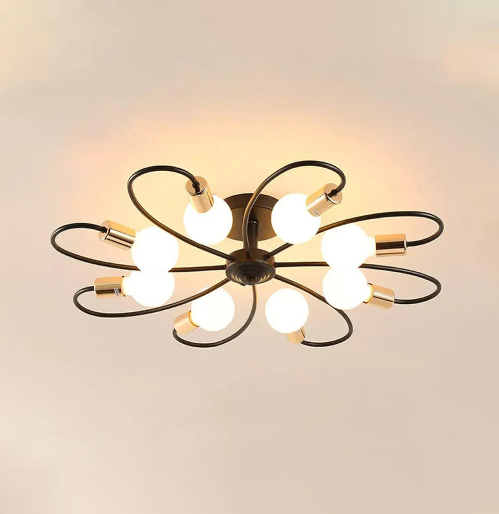 lampara-techo-flower-8-luces-3